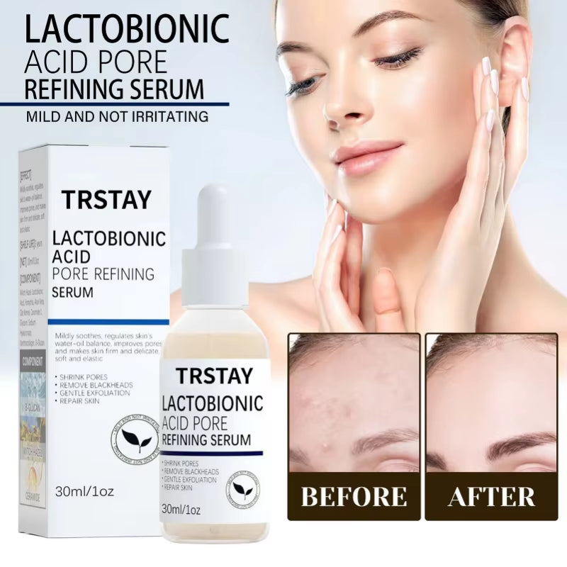 Lactobionic Acid Facial Serums for Wrinkle Reduction and Firming Eye Treatment