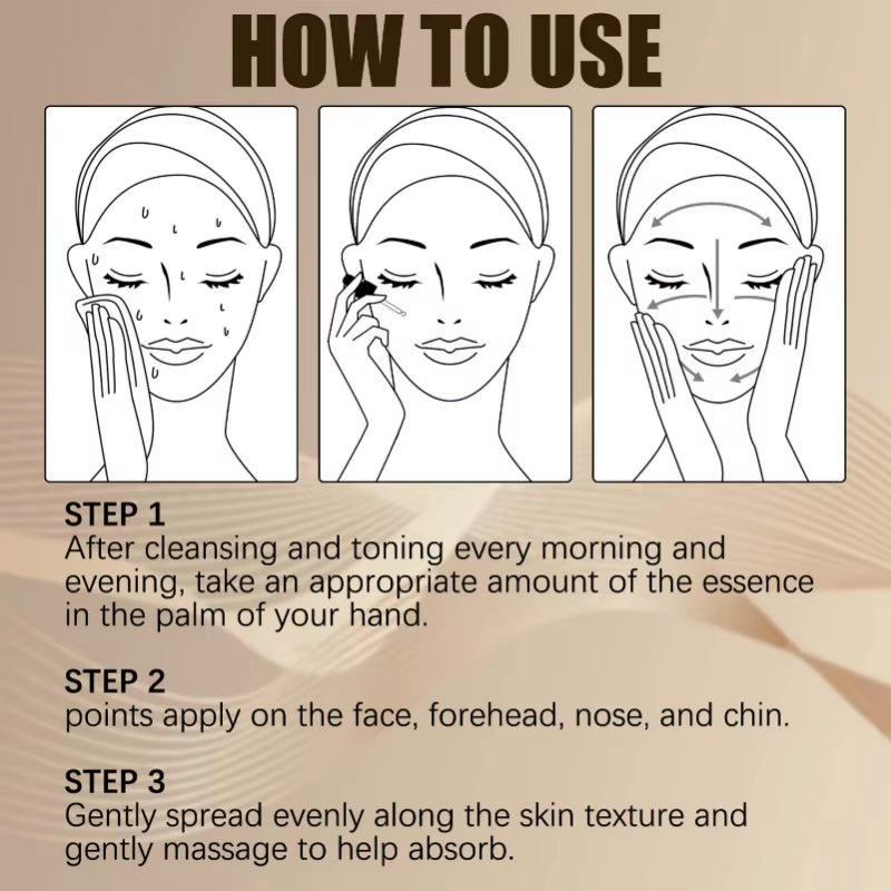 Lactobionic Acid Facial Serums for Wrinkle Reduction and Firming Eye Treatment